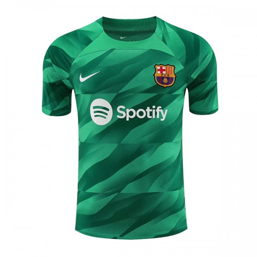 Fotballdrakt Herre Barcelona Keeper Hjemmedrakt 2023-24 Kortermet